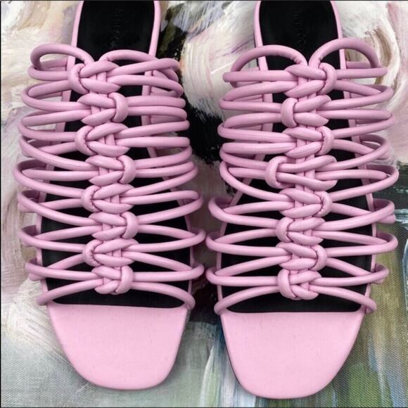 Rebecca Minkoff Maelynn Sandal Pink Size 6.5 New! - Picture 9 of 12